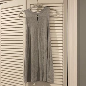 grey tshirt dress